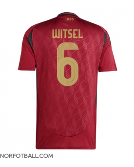 Billige Fotballdrakt Belgia Axel Witsel #6 Replika Hjemmedrakt EM 2024 Kortermet